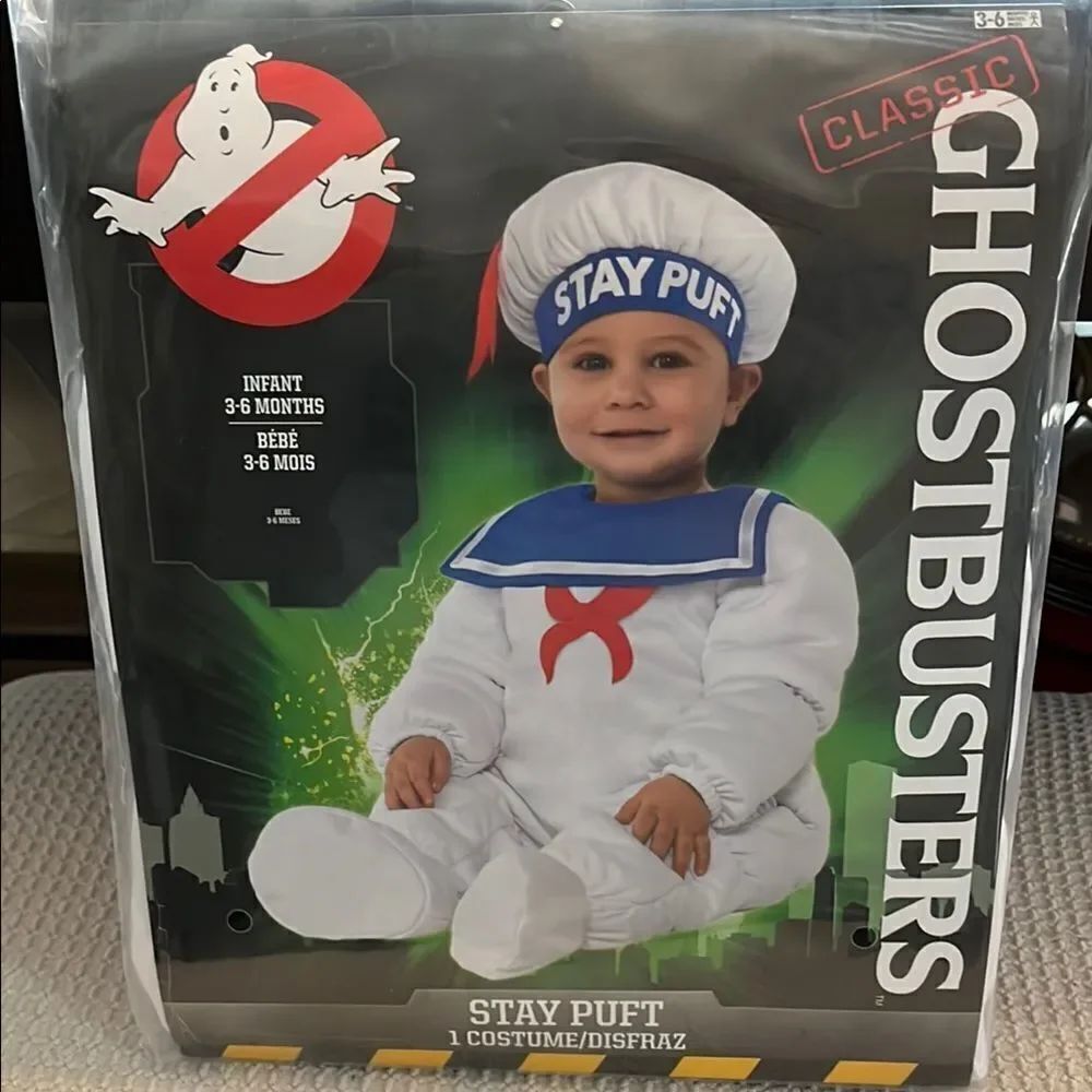 Stay Puft Infant Costume - White and Blue